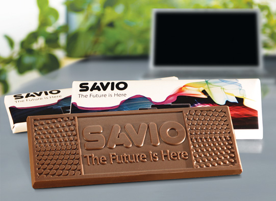 2 x 5 custom chocolate bar